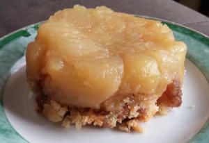 Crumble aux spéculoos façon tatin