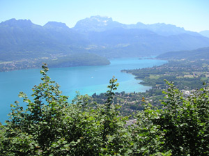 Superbe vue sur le Lac d'Annecy